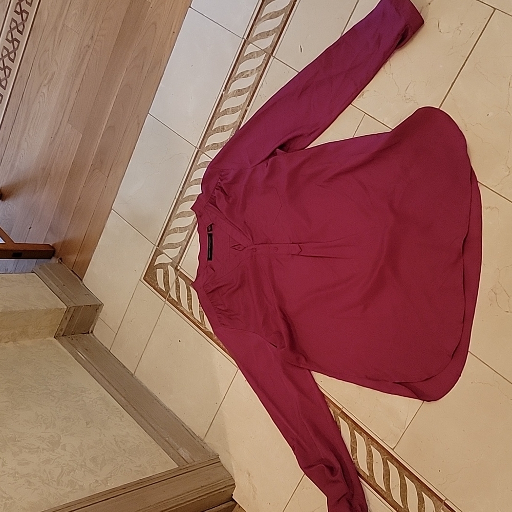 Hayley Matthews pink long sleeve